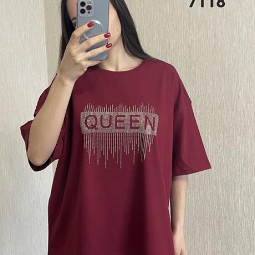 Футболка FSN (54-60) 7118 wine (лето) FSN 7118 wine