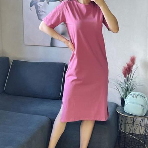 Платье FSN (44-48) 901 pink (лето) FSN 901 pink