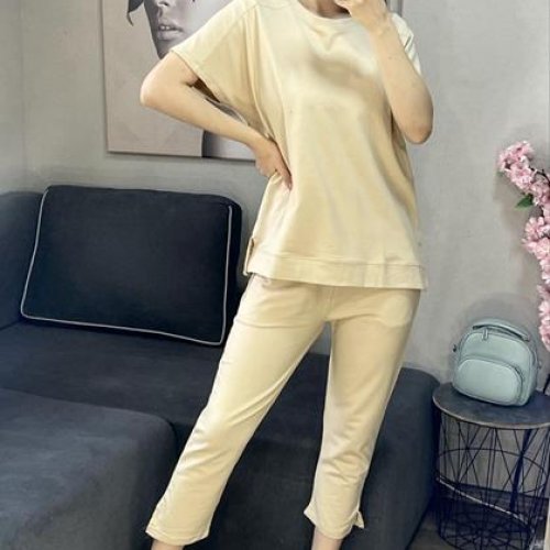 Костюм спорт FSN (44-50) 2473 l.beige (лето) FSN 2473 l.beige