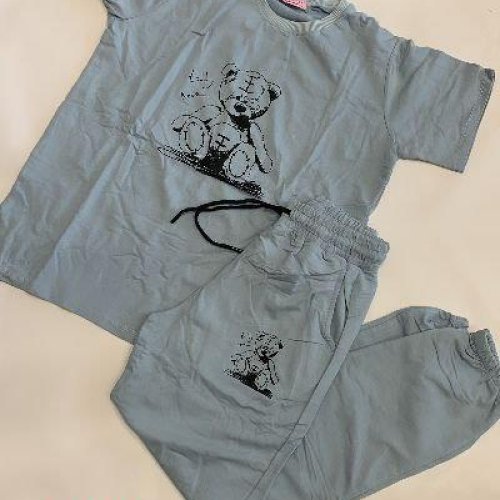 Костюм спорт FSN (42-48) 3026 grey (лето) FSN 3026 grey