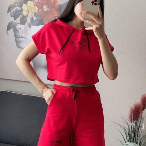 Костюм FSN (42-48) 3043 red (лето) FSN 3043 red