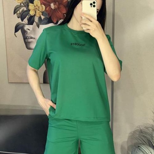 Костюм FSN (42-48) 6389 green (лето) FSN 6389 green