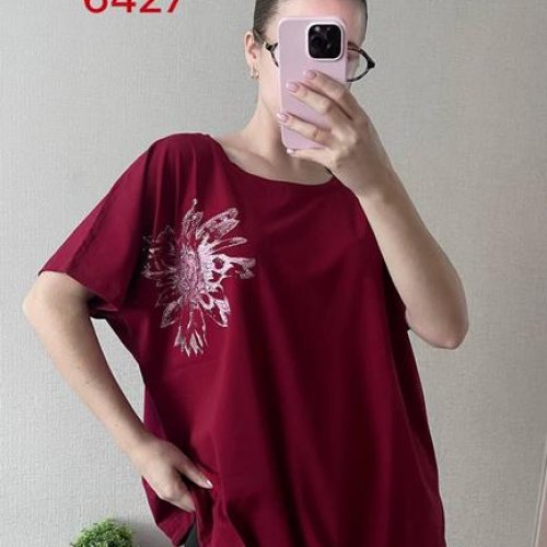 Футболка FSN (52-58) 6427 wine (лето) FSN 6427 wine
