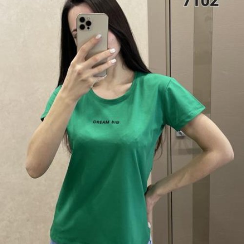 Футболка FSN (42-48) 7102 green (лето) FSN 7102 green