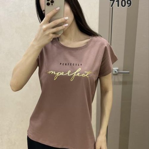 Футболка FSN (44-50) 7109 brown (лето) FSN 7109 brown