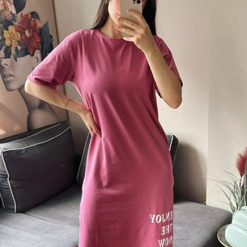 Платье FSN (44-48) 902 d.pink (лето) FSN 902 d.pink