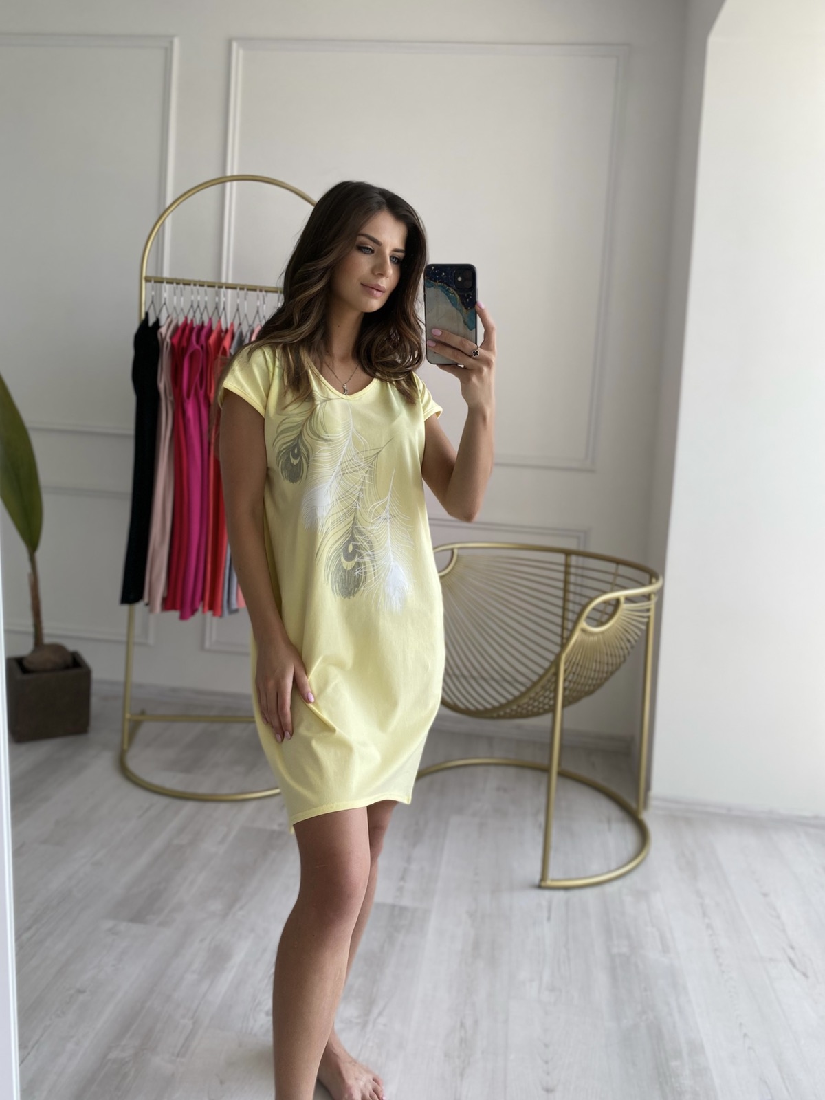 Туника Gull (42-48) A53 yellow (лето)