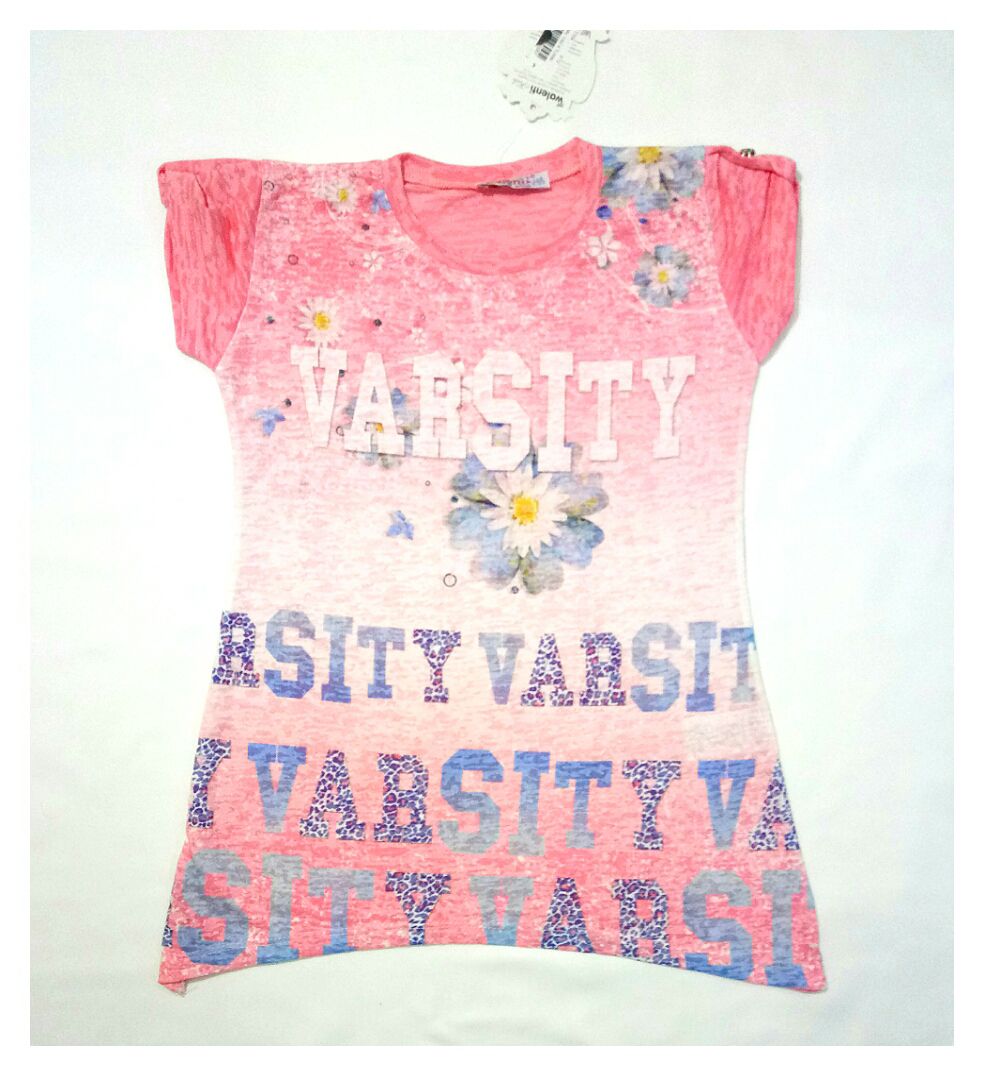 Футболка Malibu2 (9-12) 7754 pink (лето)