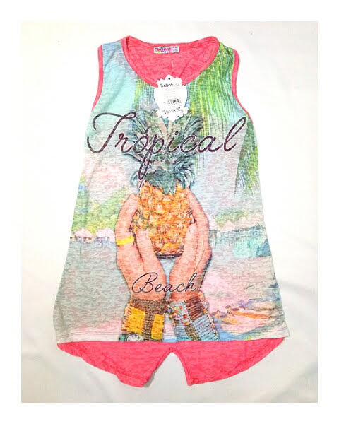 Футболка Malibu2 (9-12) 7760 pink (лето)