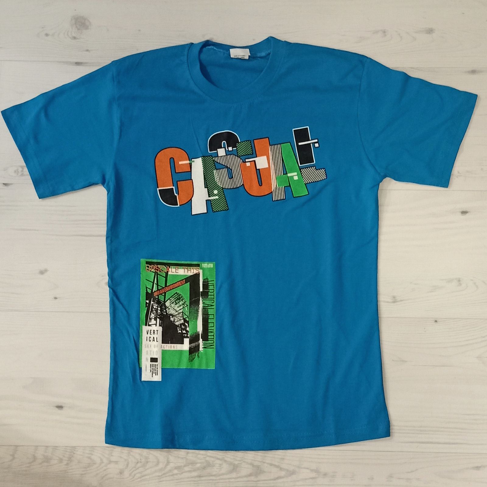 Футболка Malibu2 (13-15) 00104 l.blue (лето)