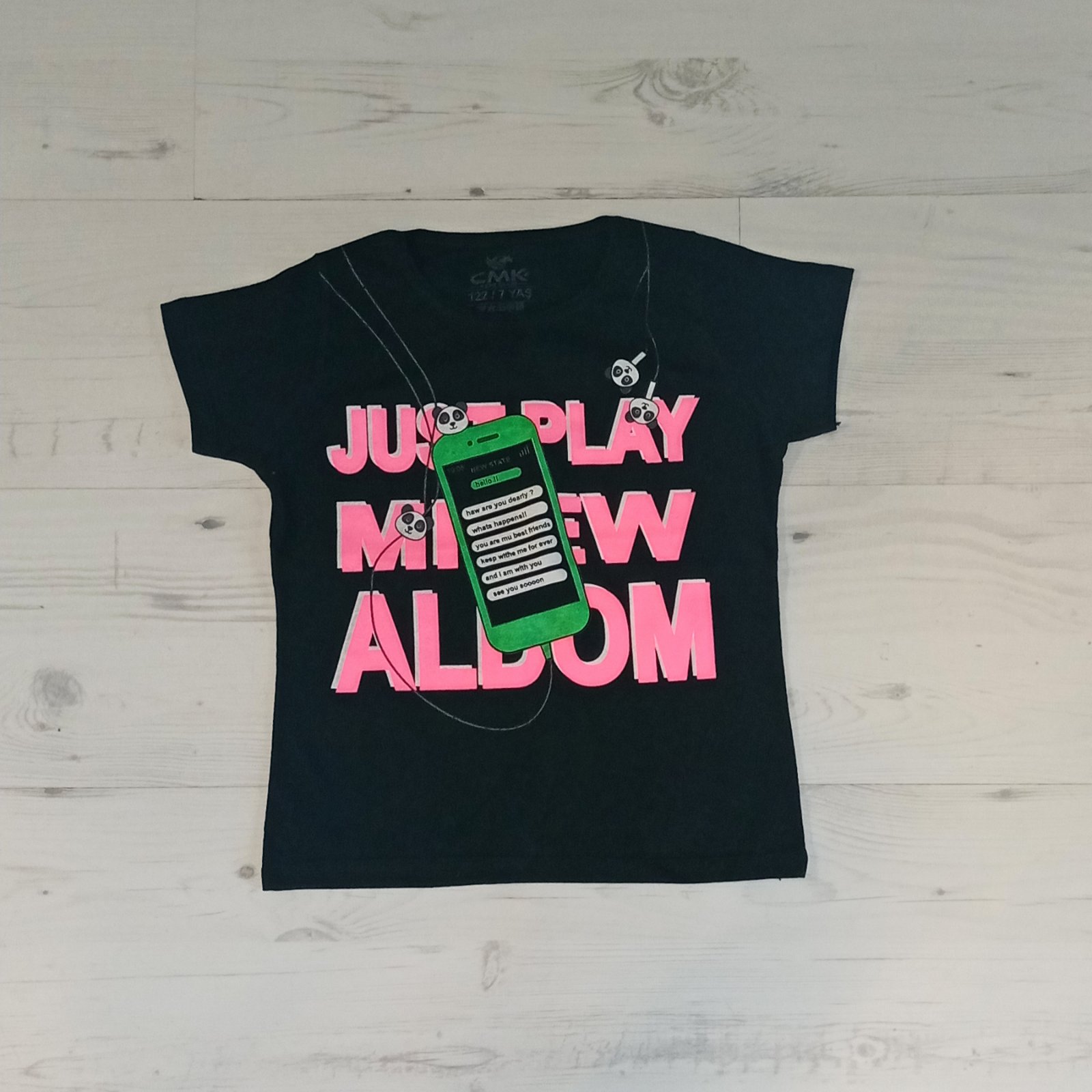 Футболка Malibu2 (3-7) 10020 black (лето)