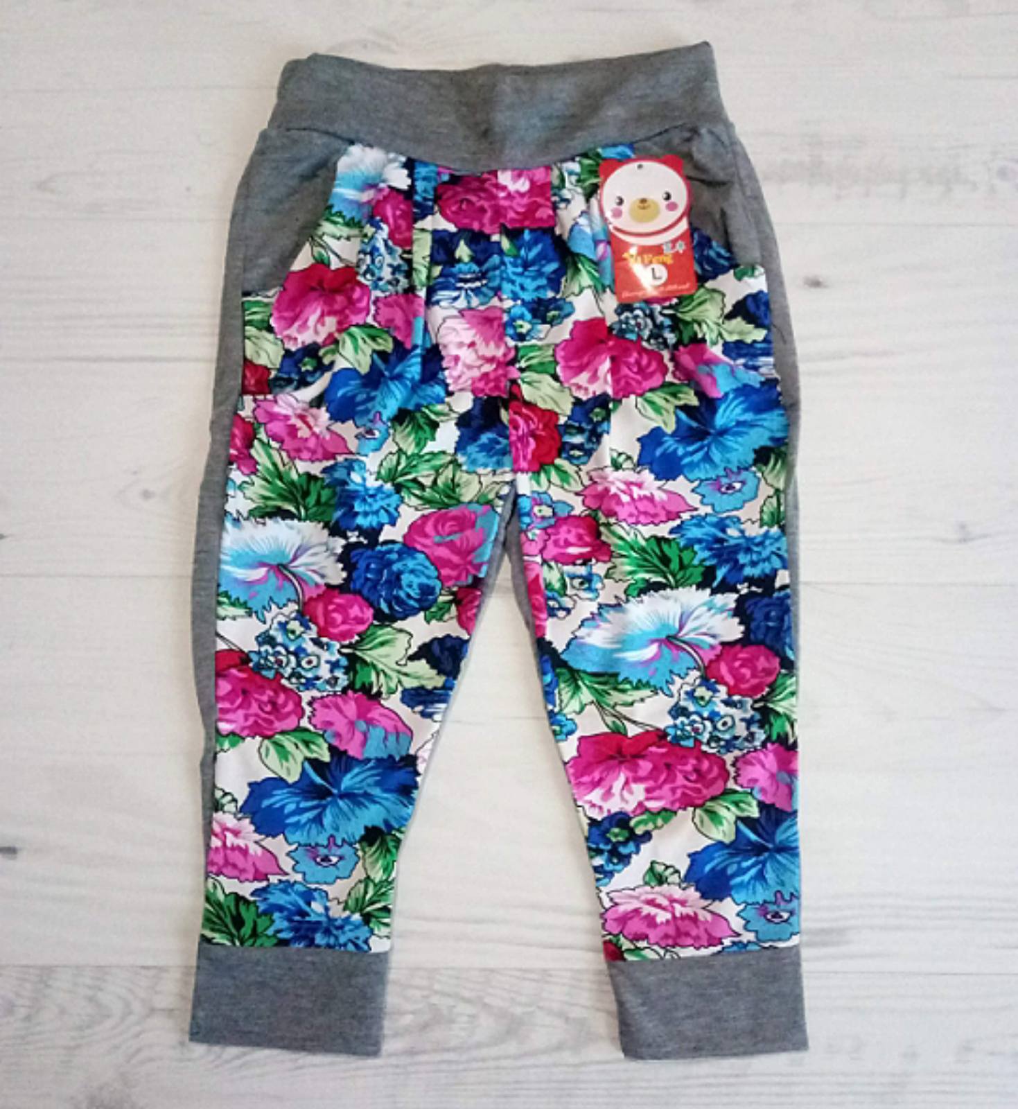 Бриджи Malibu2 (5-7) K008 grey (лето)
