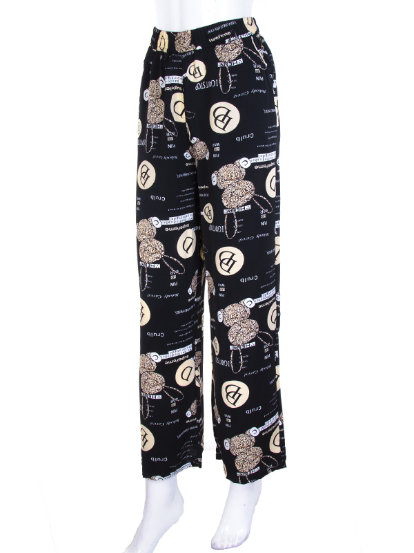 Штаны АйМей (XL-4XL) 776-1 black (лето)