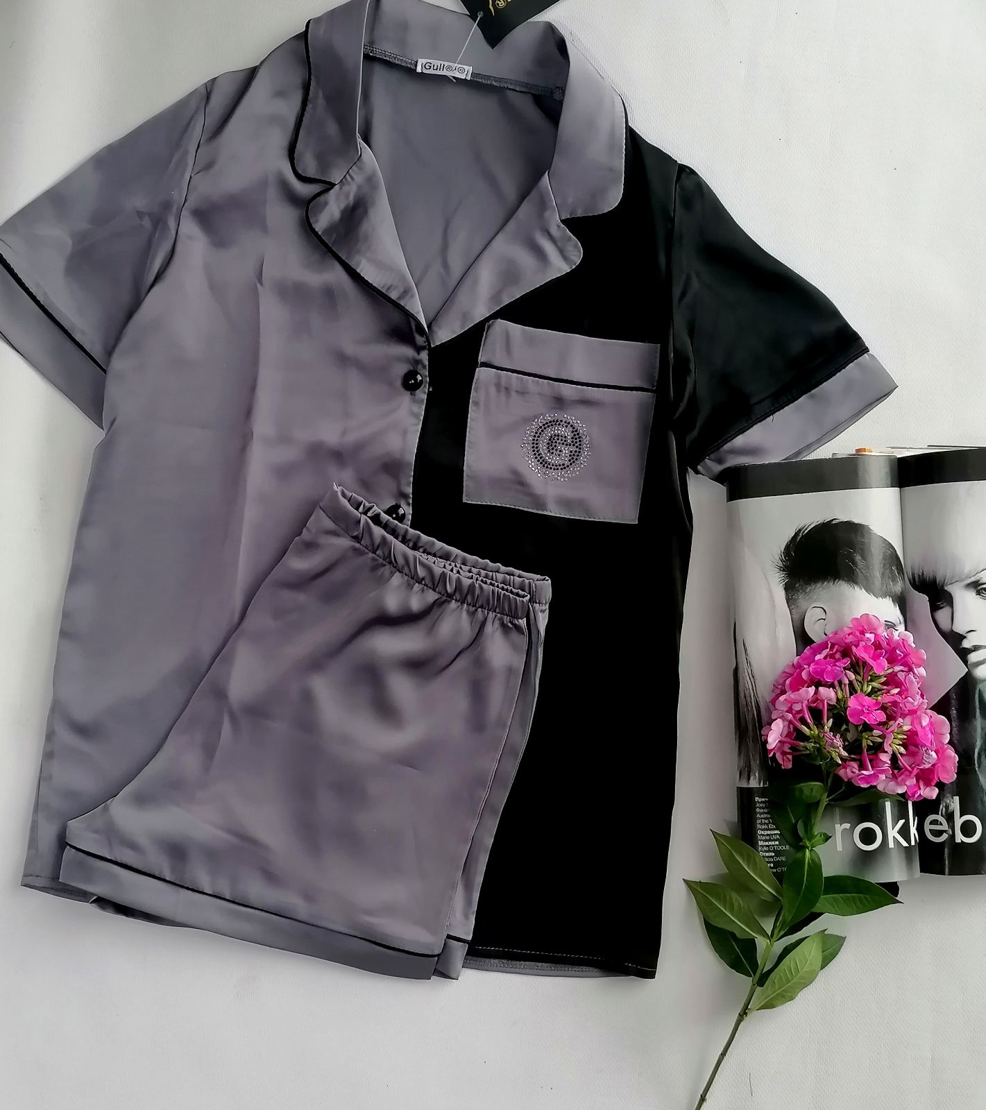 Пижама Gull (42-48) 02 grey (лето)