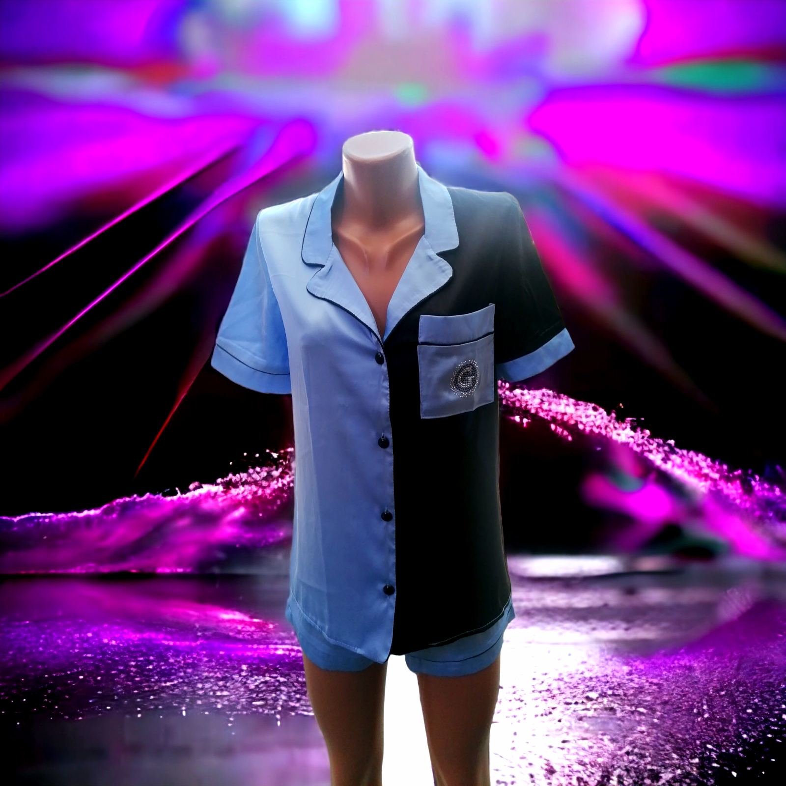 Пижама Gull (42-48) 02 l.blue (лето)