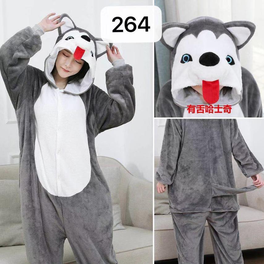 Кигуруми Diorella (S-M-L) 264 grey (деми)
