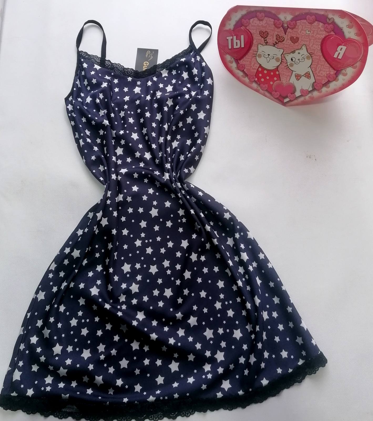 Ночнушка Gull (42-48) 34 navy (лето)