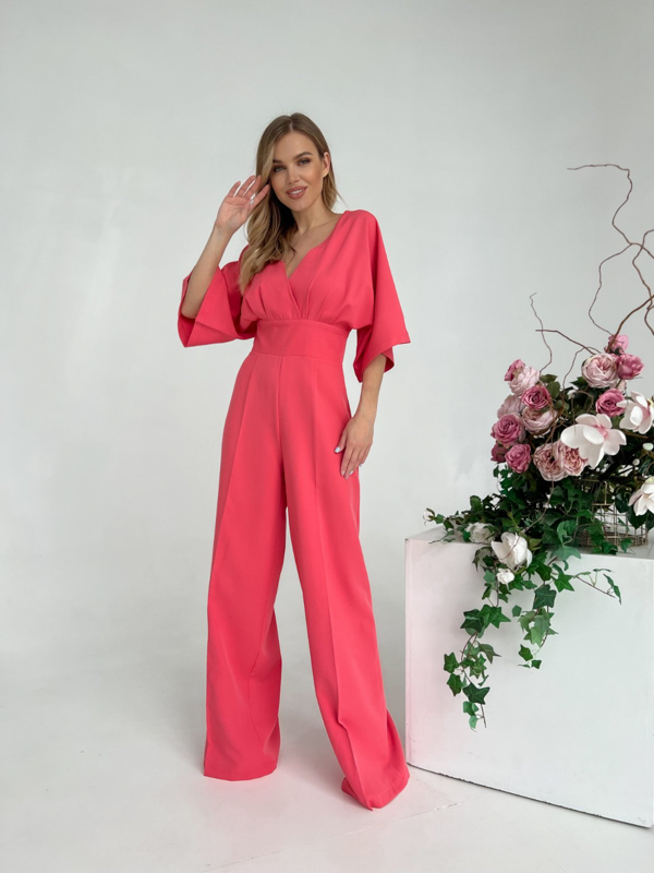 Комбинезон KIT (XS-3XL) 201 coral (деми)