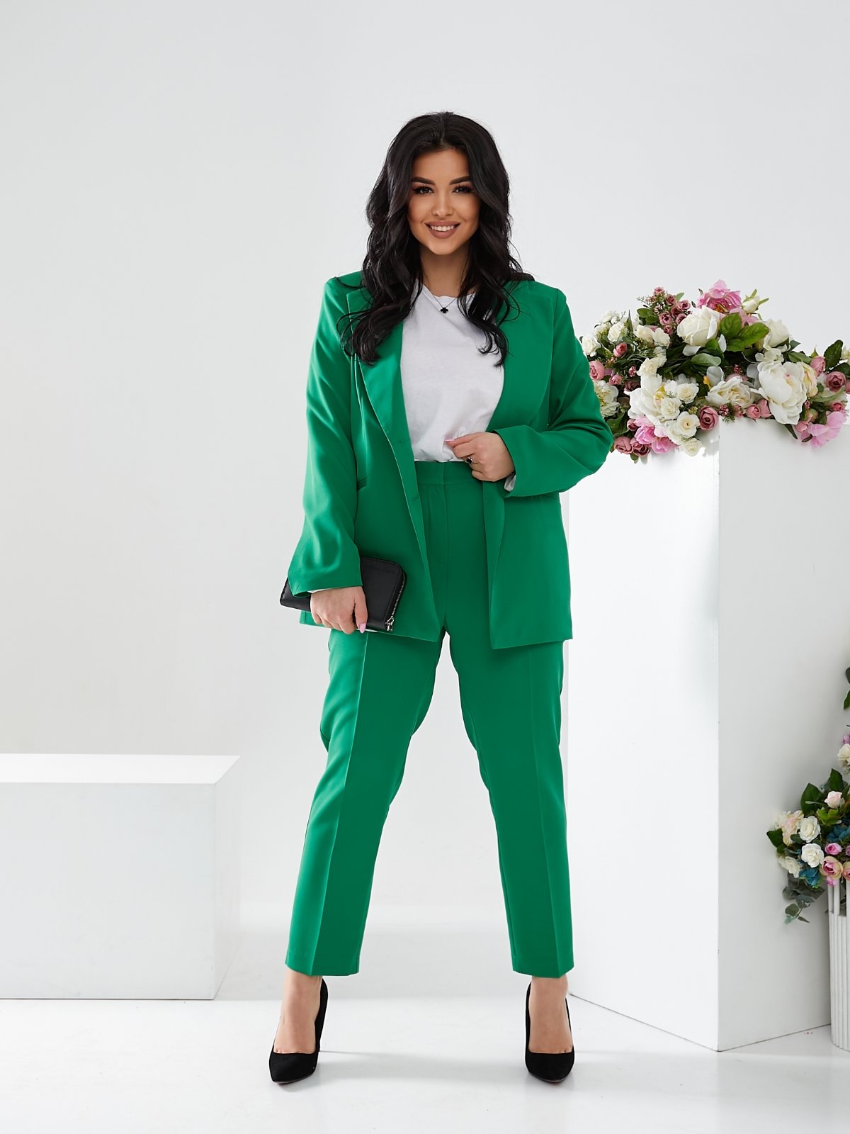 Костюм KIT (XS-XL) 208 green (деми)