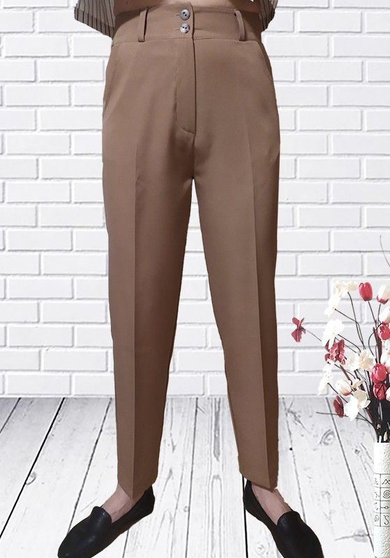 Штаны H&S (38-44) 142 brown (деми)