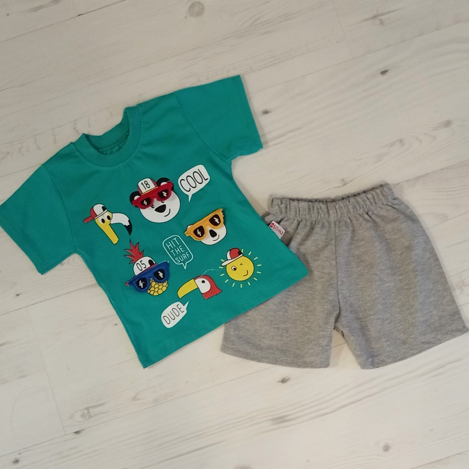 Костюм Malibu2 (1-3) 2510 green (лето)