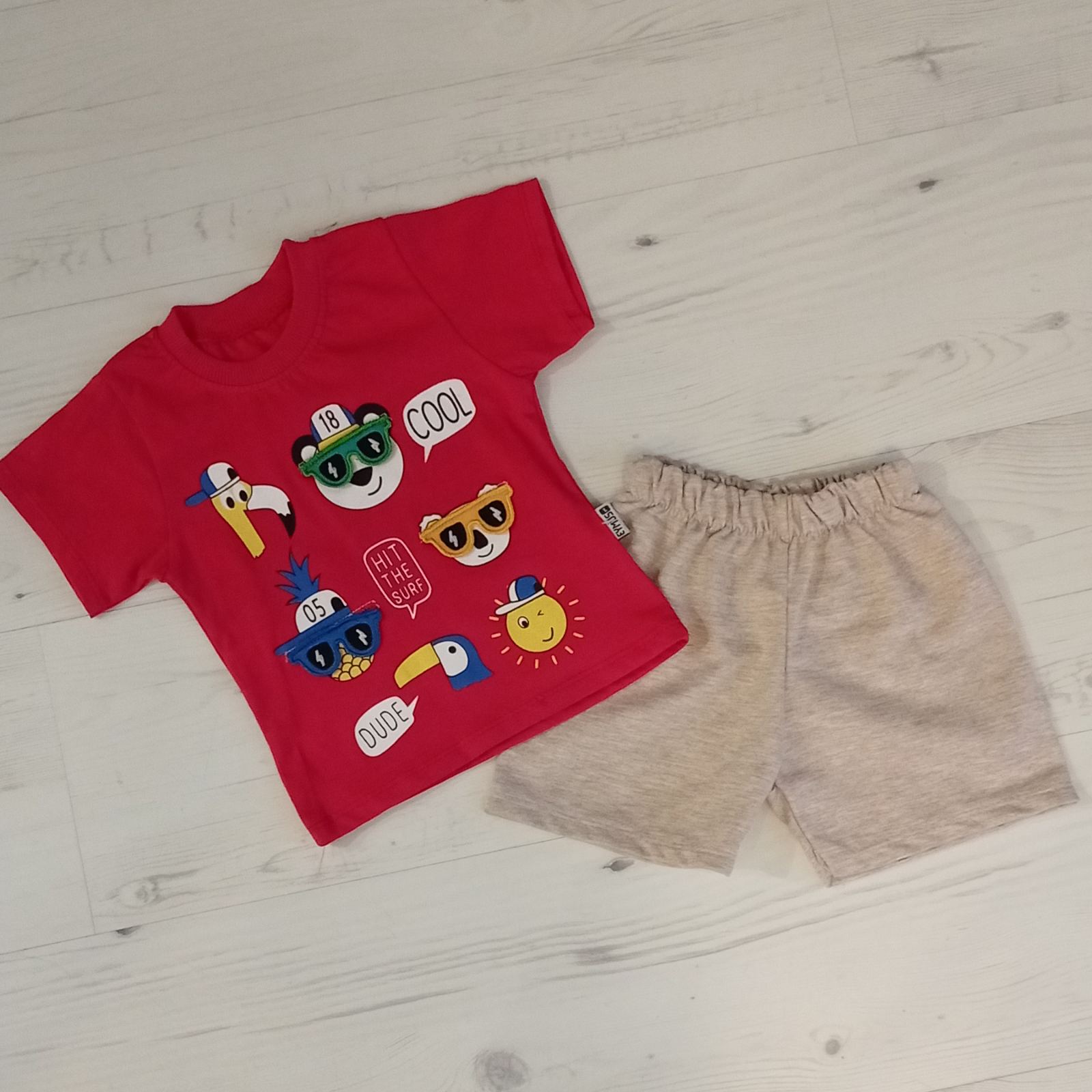 Костюм Malibu2 (1-3) 2510 red (лето)
