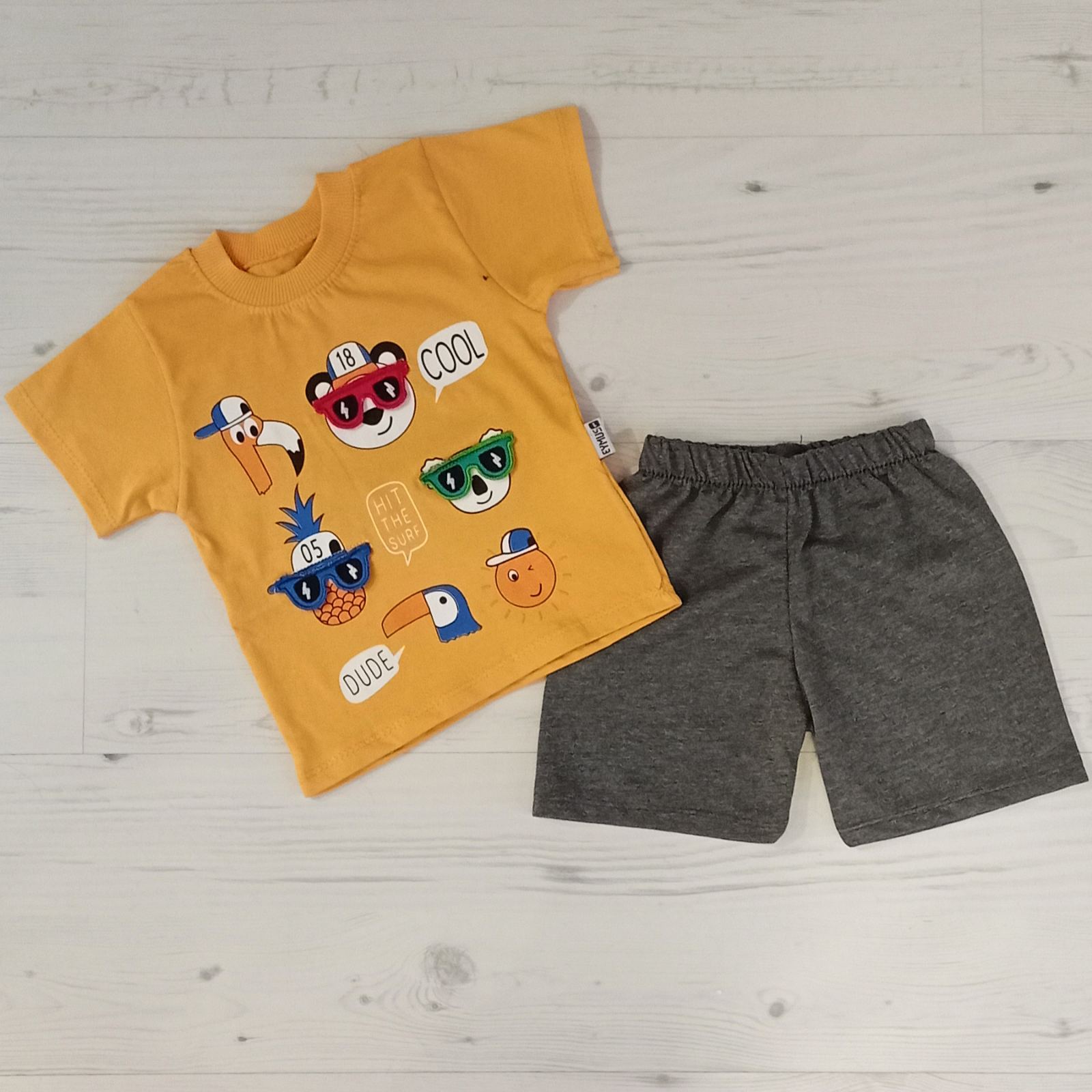 Костюм Malibu2 (1-3) 2510 yellow (лето)