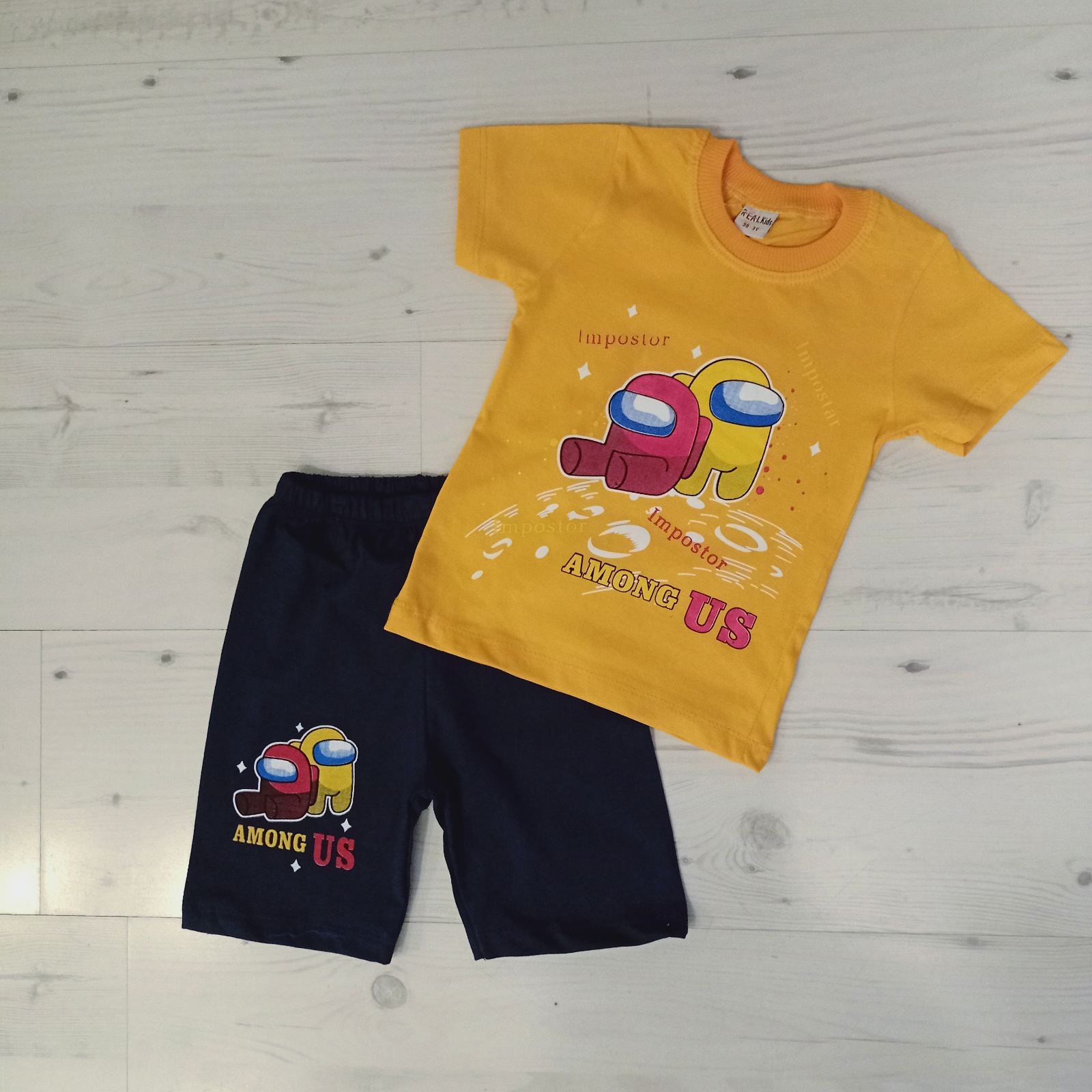 Костюм Malibu2 (3-6) ML133 yellow (лето)