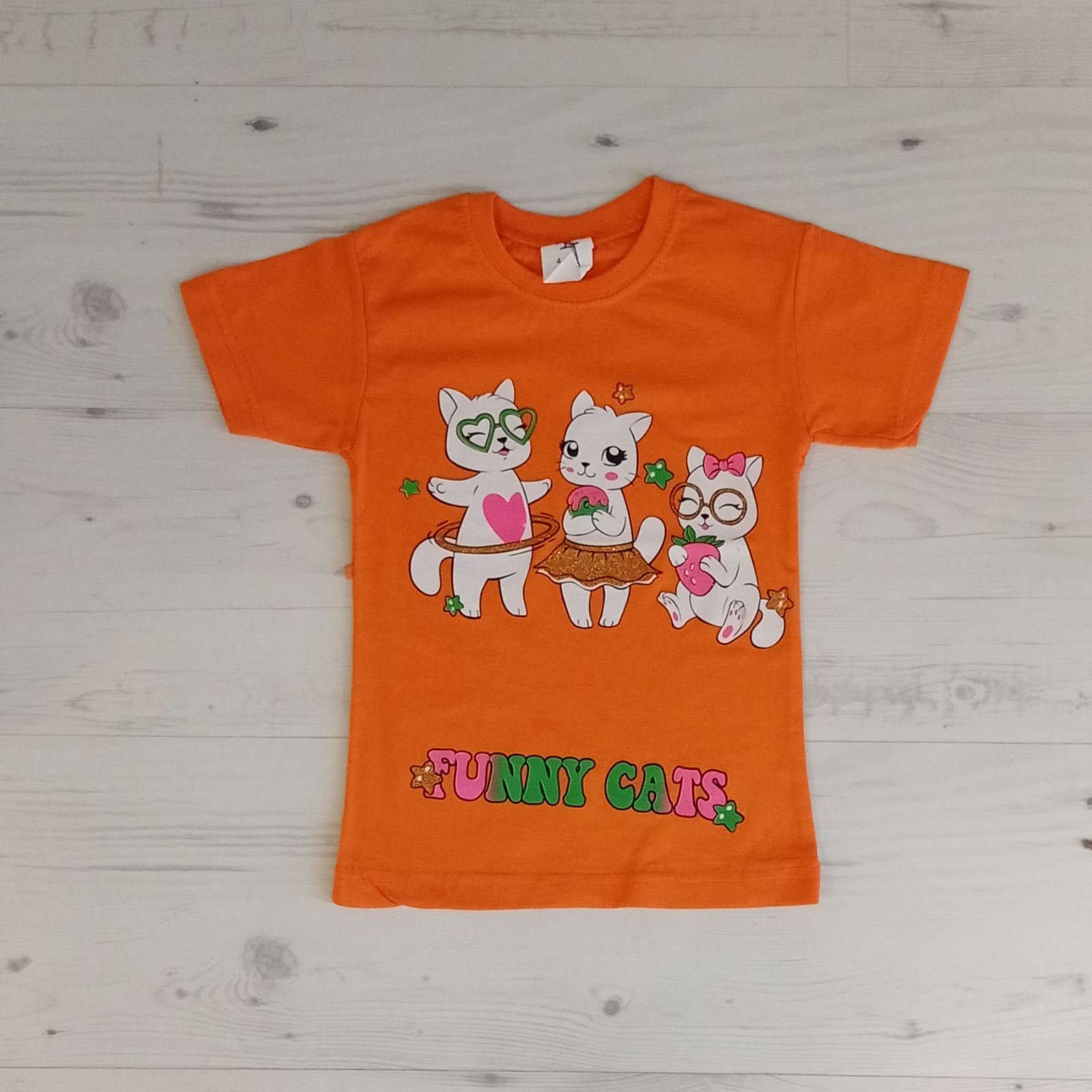 Футболка Malibu2 (1-4) ML79 orange (лето)
