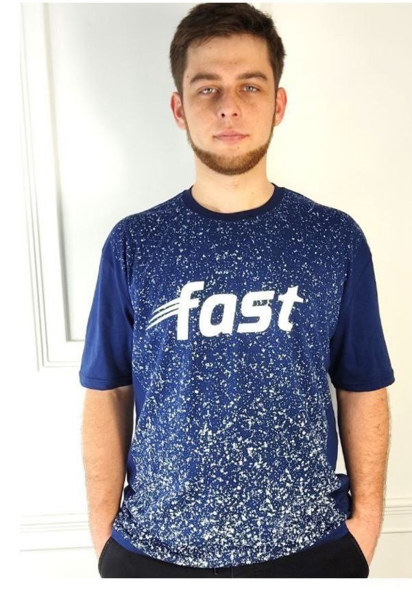 Футболка Global (2XL-5XL) 4514 navy (лето)