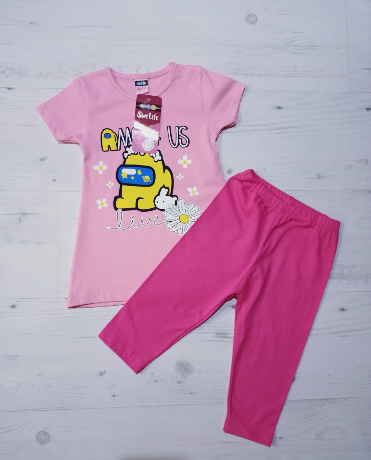 Костюм Malibu2 (3-6) ML129 pink (лето)