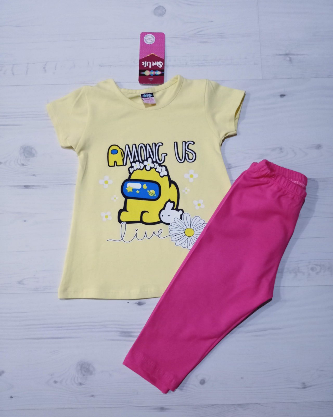 Костюм Malibu2 (3-6) ML130 yellow (лето)