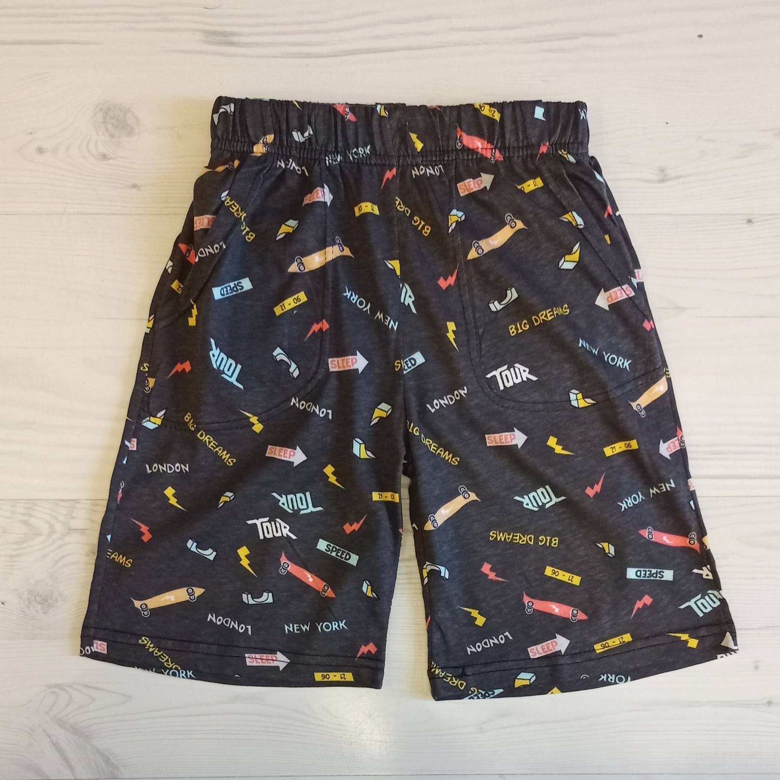 Шорты Malibu2 (9-12) 9716 d.grey (лето)