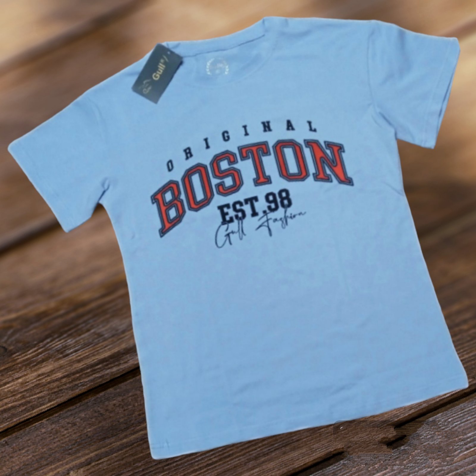 Футболка Gull Sport (S-XL) 254 l.blue (лето)