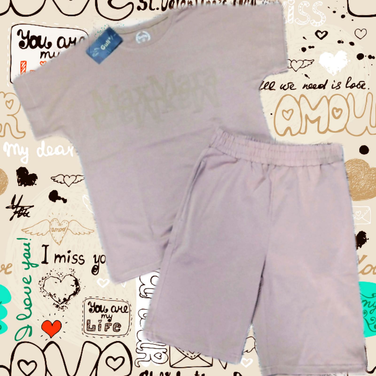 Костюм Gull Sport (S-XL) 296 beige (лето)