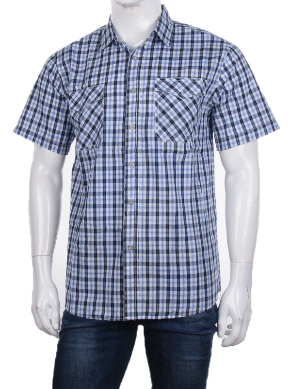 Рубашка Logaster (XL-5XL) A735 grey (лето)