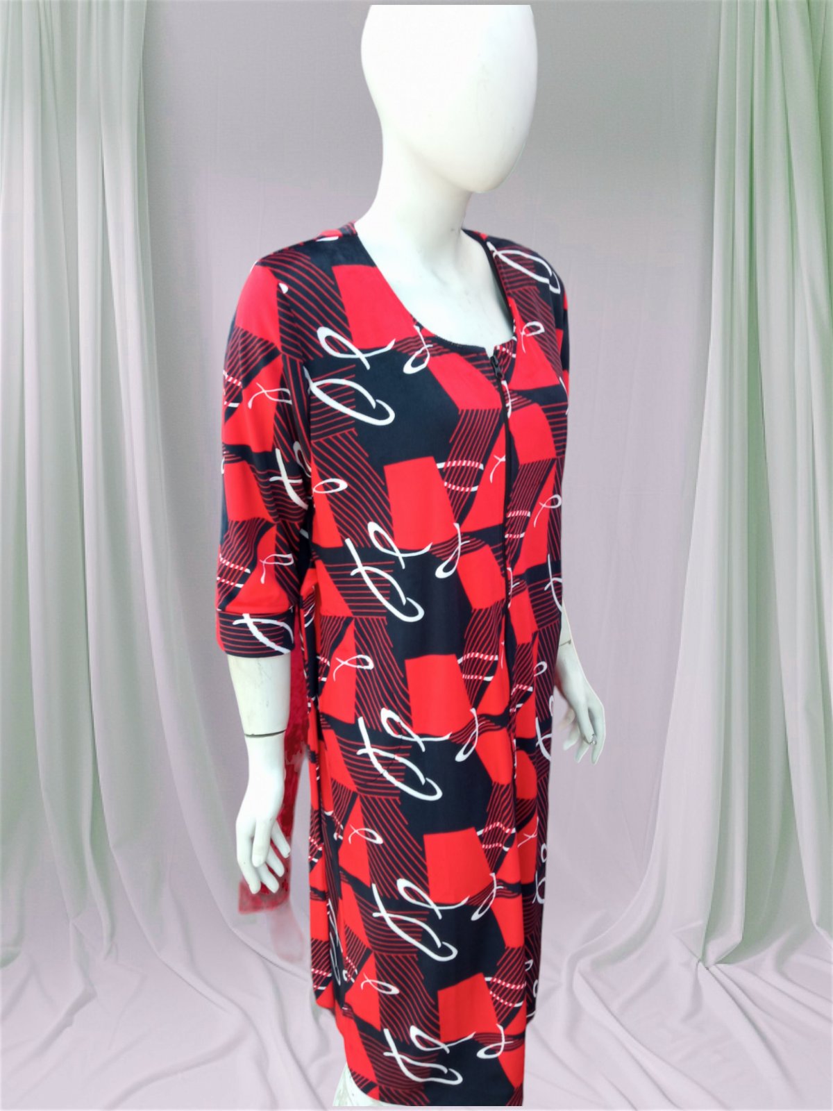 Халат Gull (50-56) 5001 red (деми)