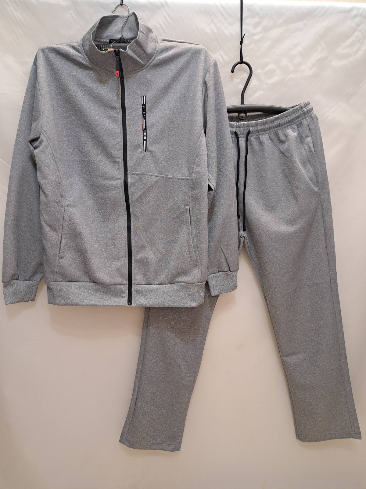 Костюм спорт Giang (3XL-7XL) 2370B grey (деми)