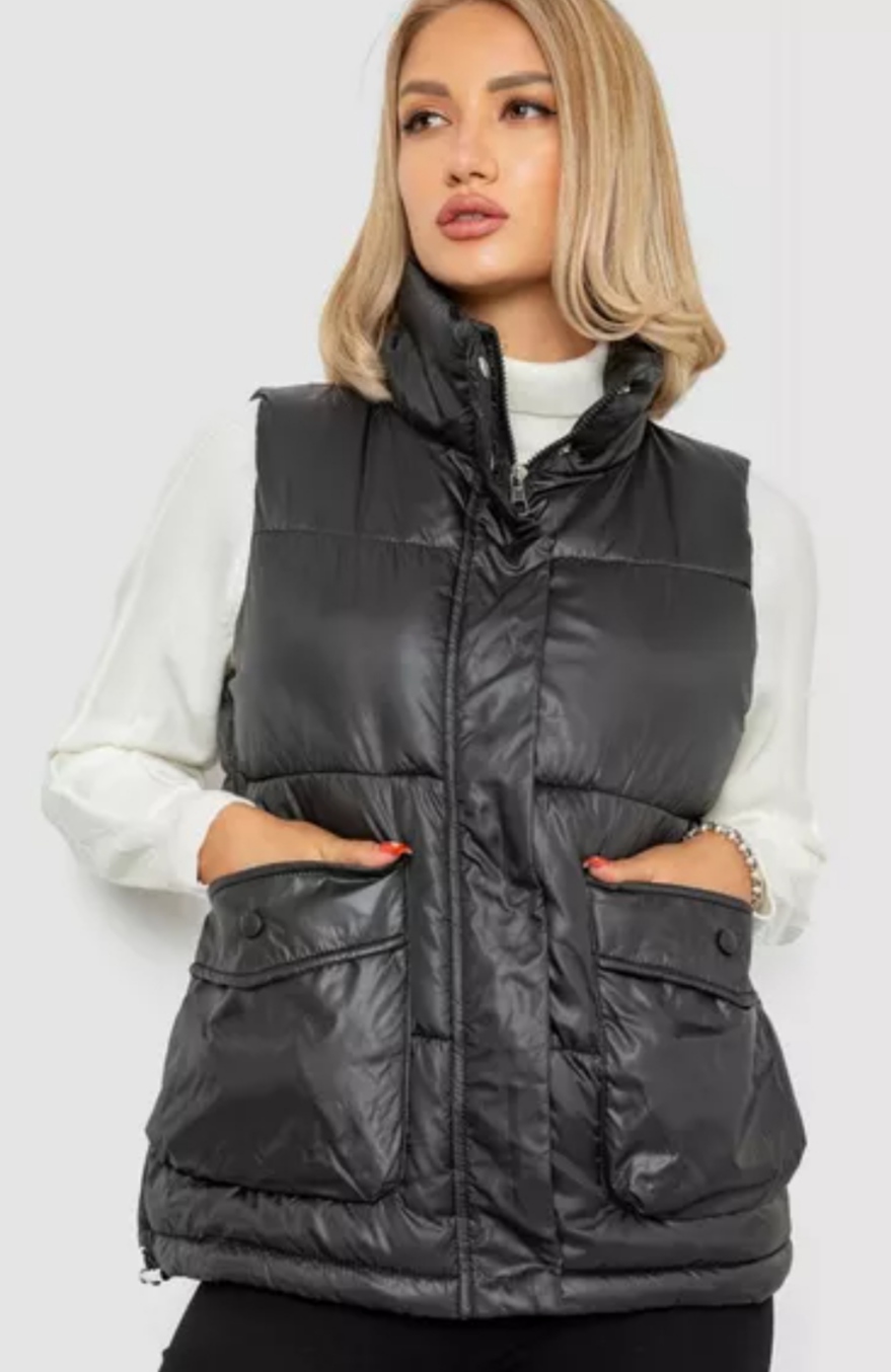 Жилетка Seven Group (S-4XL) M533 black (деми)