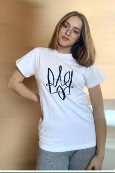 Футболка Mary Brand (44-54) MB96 white (лето)
