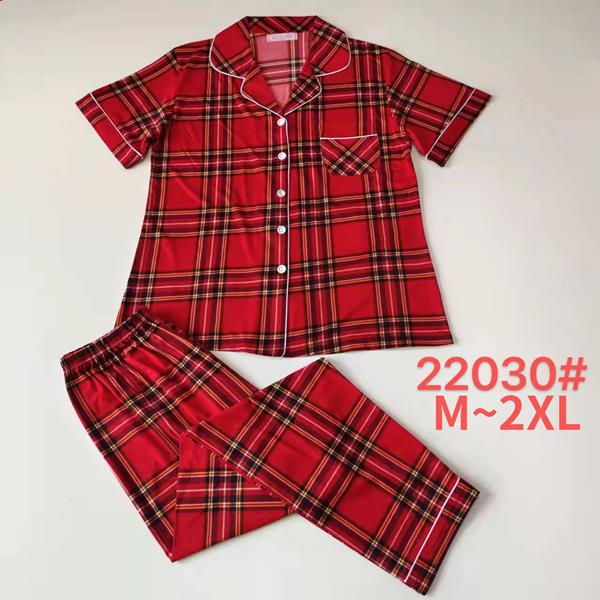 Пижама Brilliant (M-2XL) 22030 red (лето)