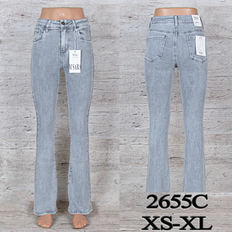 Джинсы UNO2 (XS-XL) 2655C (деми)