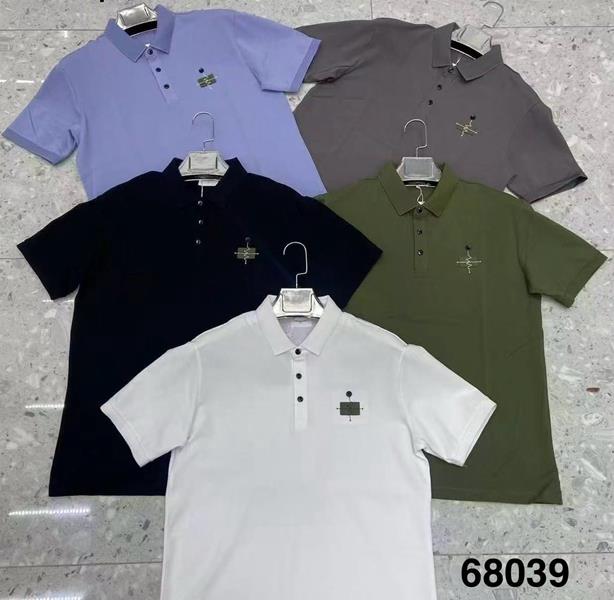 Футболка Minh (L-3XL) 68039 black (лето)
