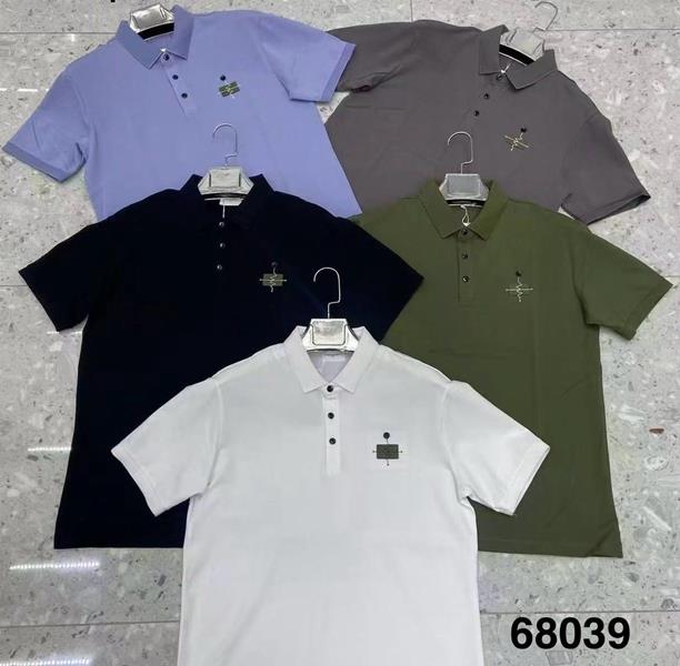 Футболка Minh (L-3XL) 68039 khaki (лето)