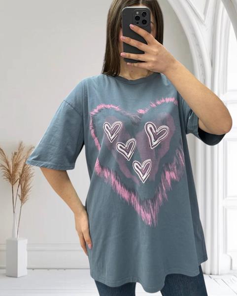 Футболка Ekvato (48-58) 25061 l.blue (лето)