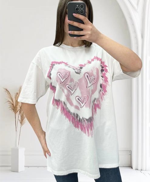 Футболка Ekvato (48-58) 25061 white (лето)
