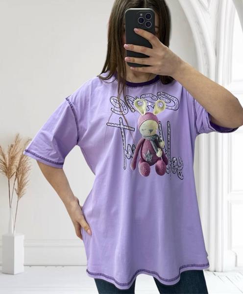 Футболка Ekvato (50-62) 25104 lilac (лето)