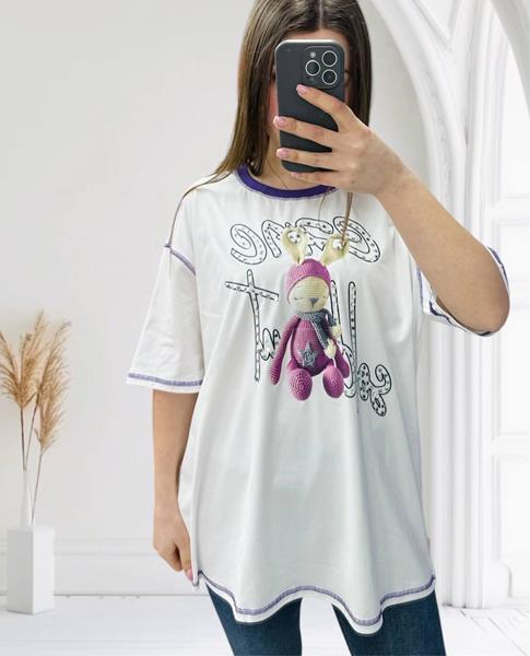 Футболка Ekvato (50-62) 25104 white (лето)