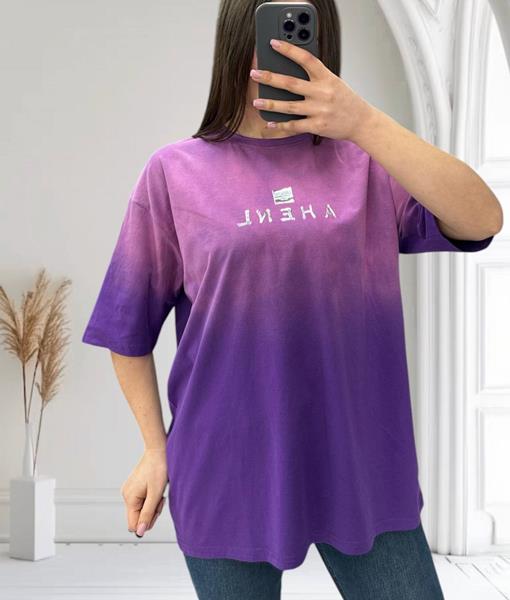 Футболка Anna&Vika (48-58) 25108 purple (лето)