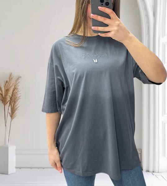 Футболка Anna&Vika (46-58) 25107 grey (лето)